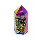Rainbow Titanium Aura Cluster Point (157g)