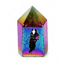 Rainbow Titanium Aura Cluster Point (470g)