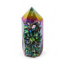 Rainbow Titanium Aura Cluster Point (315g)