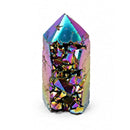 Rainbow Titanium Aura Cluster Point (240g)