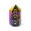 Rainbow Titanium Aura Cluster Point (190g)