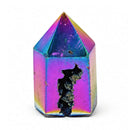 Rainbow Titanium Aura Cluster Point (623g)