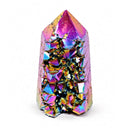 Rainbow Titanium Aura Cluster Point (515g)