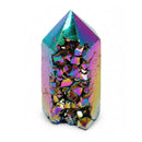 Rainbow Titanium Aura Cluster Point (467g)