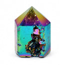 Rainbow Titanium Aura Cluster Point (491g)