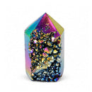 Rainbow Titanium Aura Cluster Point (261g)