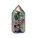 Rainbow Titanium Aura Cluster Point (577g)