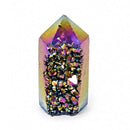 Rainbow Titanium Aura Cluster Point (253g)