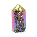 Rainbow Titanium Aura Cluster Point (262g)