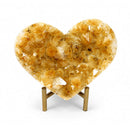 Citrine Heart Of Abundance (824g)