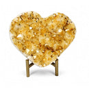 Citrine Heart Of Abundance (937g)