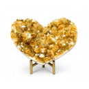 Citrine Heart Of Abundance (701g)