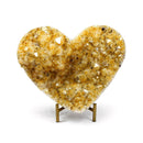 Citrine Heart Of Abundance (497g)