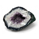 Amethyst Agate Cluster Cave (2092g)