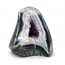 Amethyst Agate Cluster Cave (3023g)