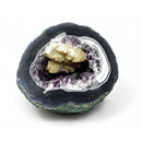 Amethyst Agate Cluster Cave (1613g)