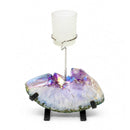 Amethyst Aura Candle Holder (1138g)