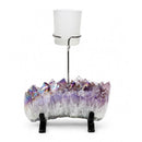 Amethyst Aura Candle Holder (1329g)