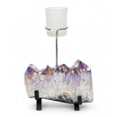 Amethyst Aura Candle Holder (1367g)