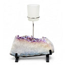 Amethyst Aura Candle Holder (1486g)