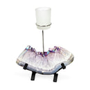 Amethyst Aura Candle Holder (1606g)