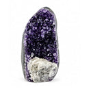 Amethyst Cave With Calcite Formation (794g)