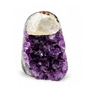 Amethyst Cave With Calcite Formation (501g)