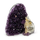 Amethyst Cave With Calcite Formation (892g)