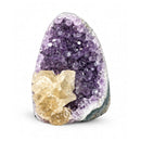 Amethyst Cave With Calcite Formation (328g)