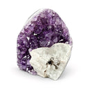 Amethyst Cave With Calcite Formation (664g)