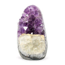 Amethyst Cave With Calcite Formation (663g)