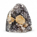Amethyst Cave With Calcite Formation (606g)