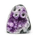 Amethyst Cave With Calcite Formation (876g)