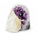 Amethyst Cave With Calcite Formation (579g)