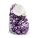 Amethyst Cave With Calcite Formation (628g)