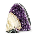 Amethyst Cave With Calcite Formation (1626g)