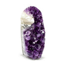 Amethyst Cave With Calcite Formation (858g)