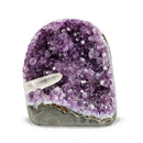 Amethyst Cave With Calcite Formation (1395g)