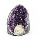 Amethyst Cave With Calcite Formation (413g)
