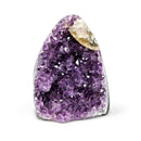 Amethyst Cave With Calcite Formation (482g)