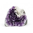 Amethyst Cave With Calcite Formation (485g)