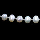 Peaceful Mind Aquamarine & Freshwater Pearl Necklace
