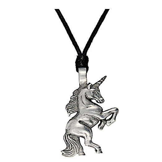 Unicorn Necklace - Pewter