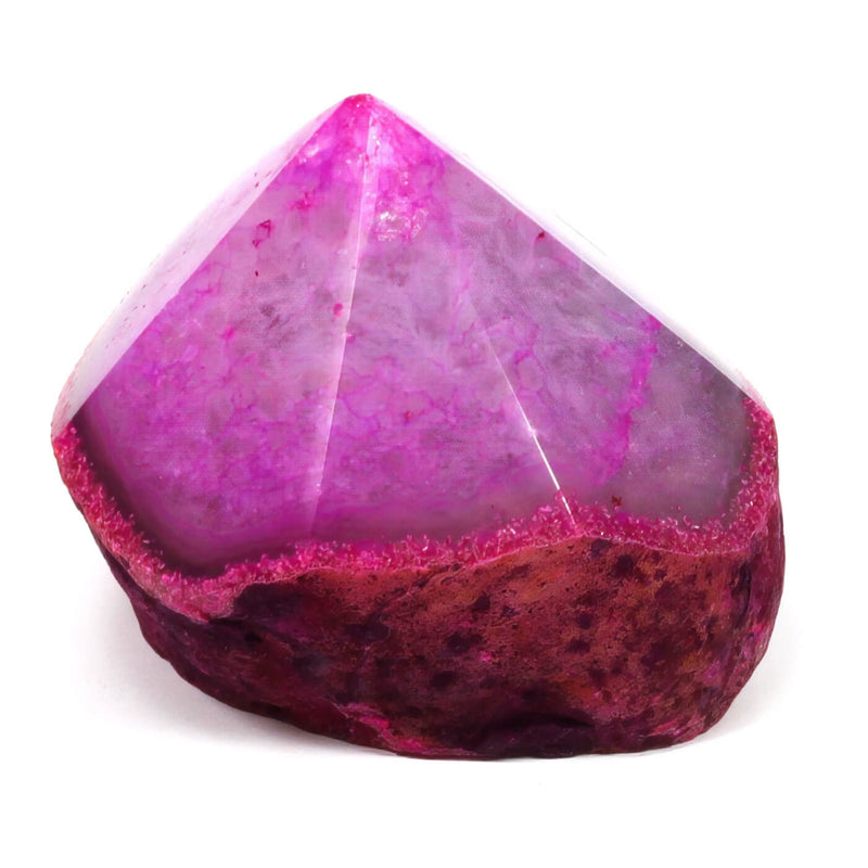 Pink Agate Polished Point