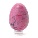 Pink Howlite Crystal Egg for Self-Love, Compassion & Inner Peace