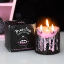 Pink Vampire Tears Pillar Candle