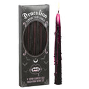 Pink Vampire Tears Taper Candles - Set of 4