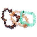 Positive Changes Crystal Chip Bracelet Trio Set