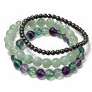 Positive Energy - Affirmation Crystal Bracelet Trio