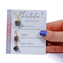 Interchangeable Healing Crystal Necklace - Protect